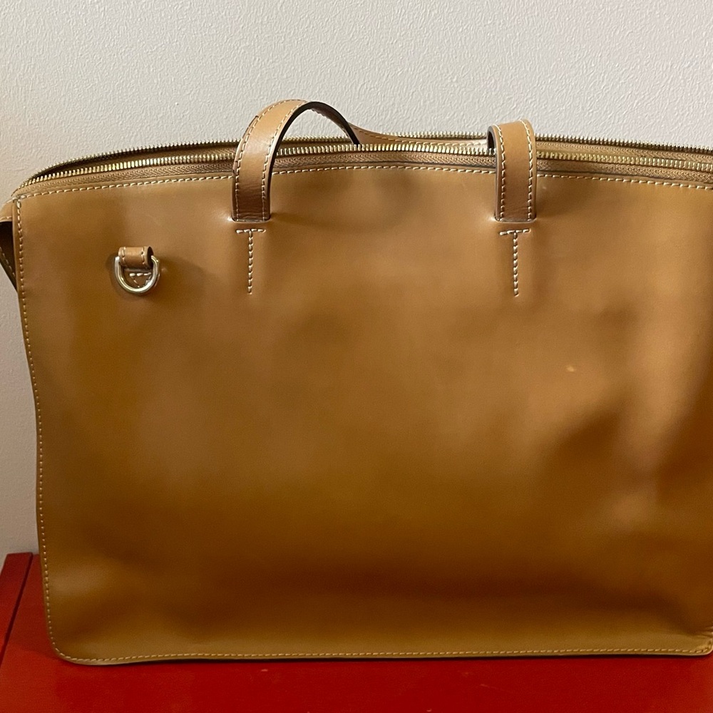 Boldrini Selleria Brown Leather Satchel Classic Elegance - Picture 3 of 10
